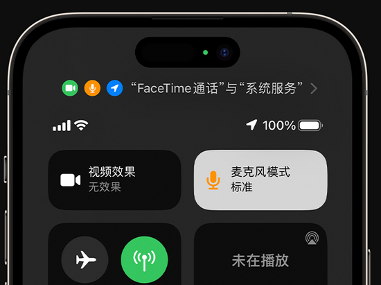 达日苹果授权维修网点分享iPhone在通话时让你的声音更清晰 