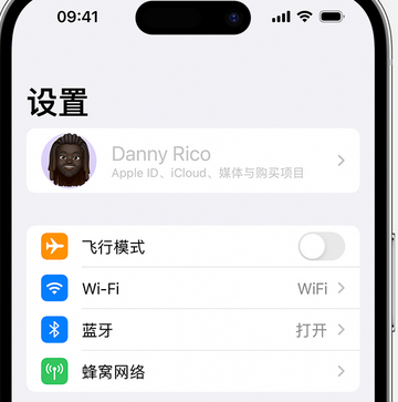 达日appleID维修服务iPhone设置中Apple ID显示为灰色无法使用