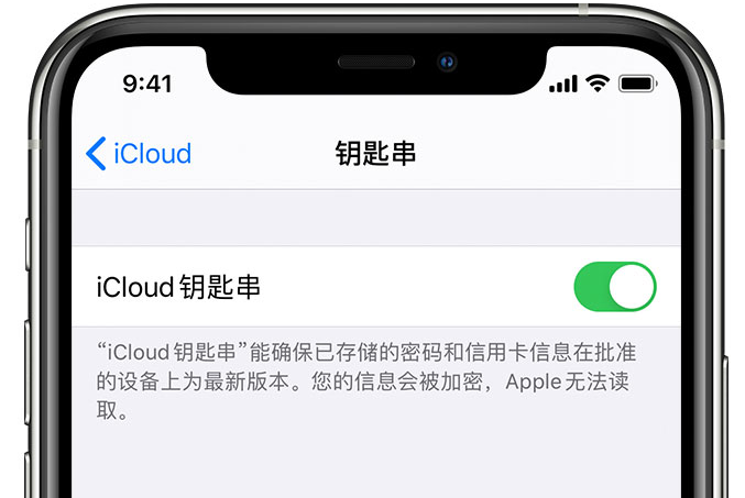 达日苹果手机维修分享在 iPhone 上开启 iCloud 钥匙串之后会储存哪些信息 