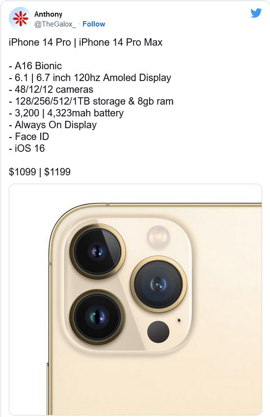 达日苹果14维修分享iPhone 14全系涨价 