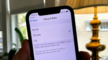 达日苹果手机维修分享iPhone 12如何打开或关闭5G网络 